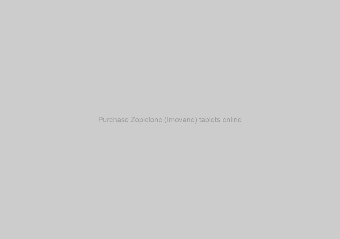 Purchase Zopiclone (Imovane) tablets online